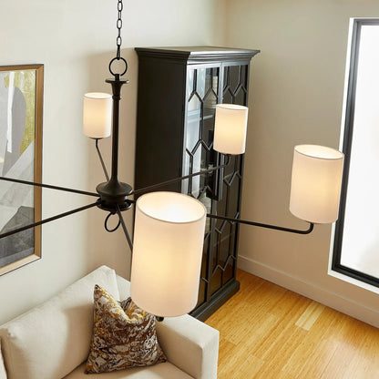 Ginevra Chandelier by Cyan Design. Made from iron in a transitional style.