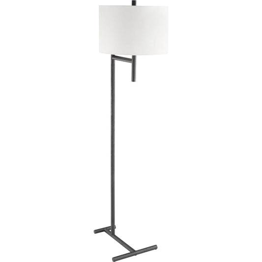 Ladon Floor Lamp by Cyan Design in black. Made from unique in a modern style.