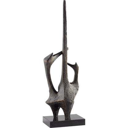 Nyx Sculpture by Cyan Design in black. Made from unique in a modern style.