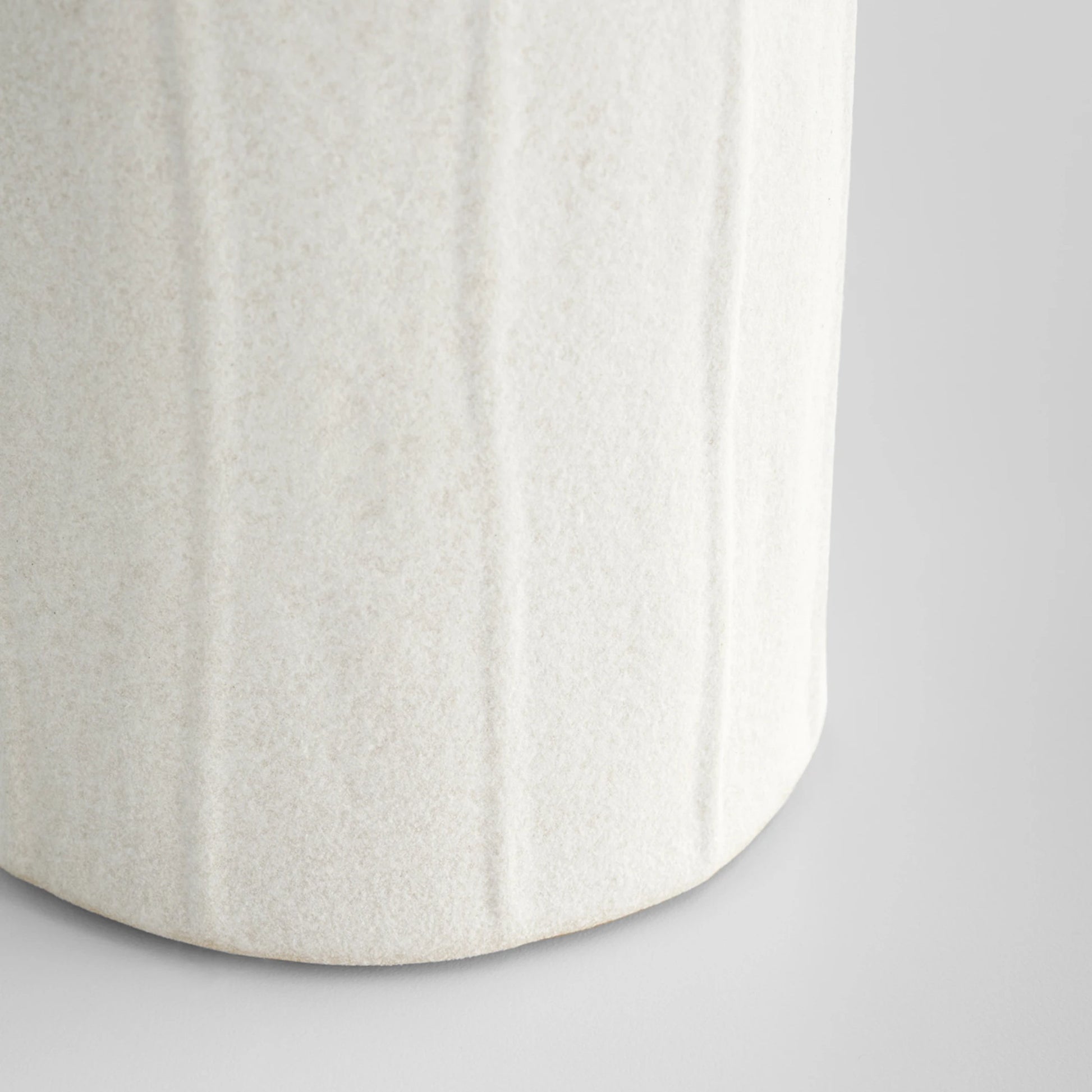 Astreae Cylinder Vase by Cyan Design in white. Made from unique in a modern style.