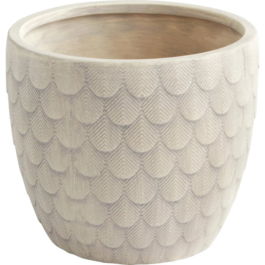 Nereus Planter by Cyan Design in grey. Made from unique in a transitional style.