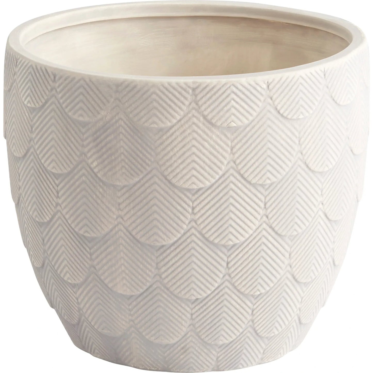 029 SI-1987265 | Primary Silo | Nereus Planter by Cyan Design in grey. Made from unique in a transitional style.