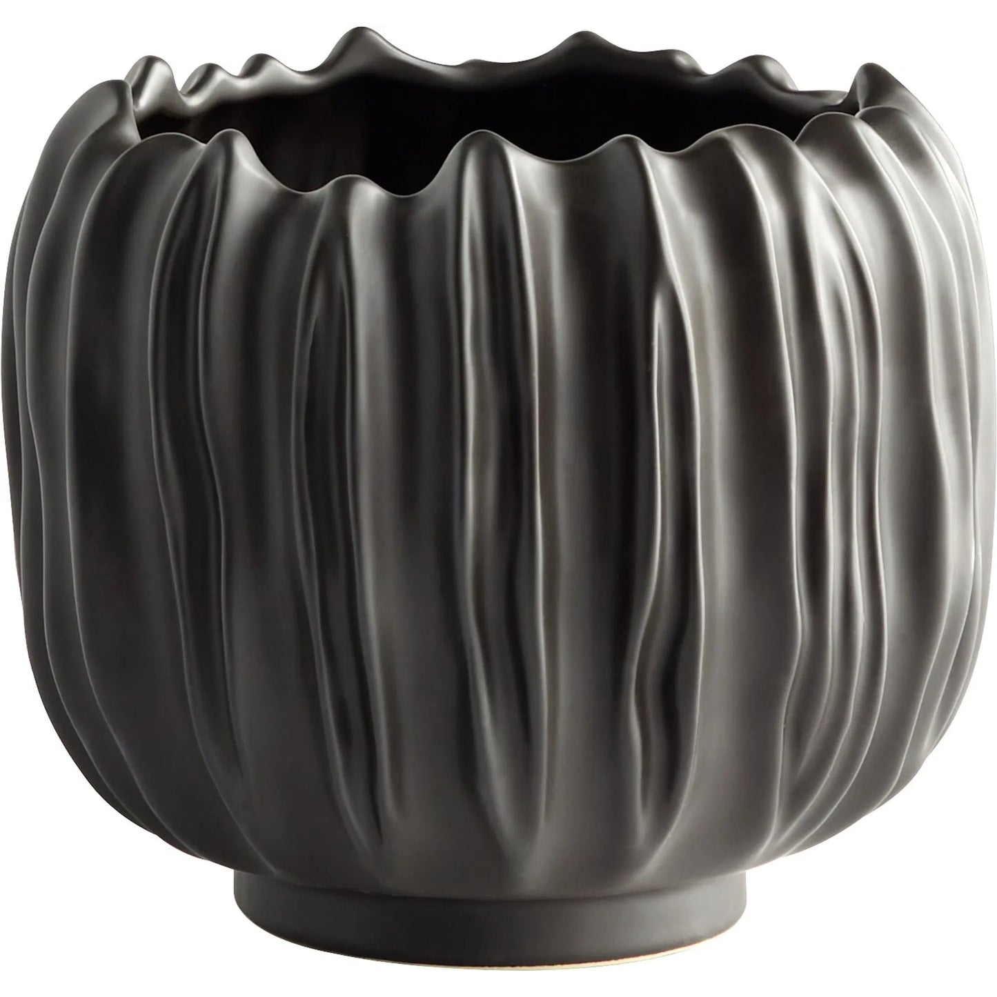 008 SI-1986847 | Primary Silo | Abyssus Vase by Cyan Design in black. Made from unique in a modern style.