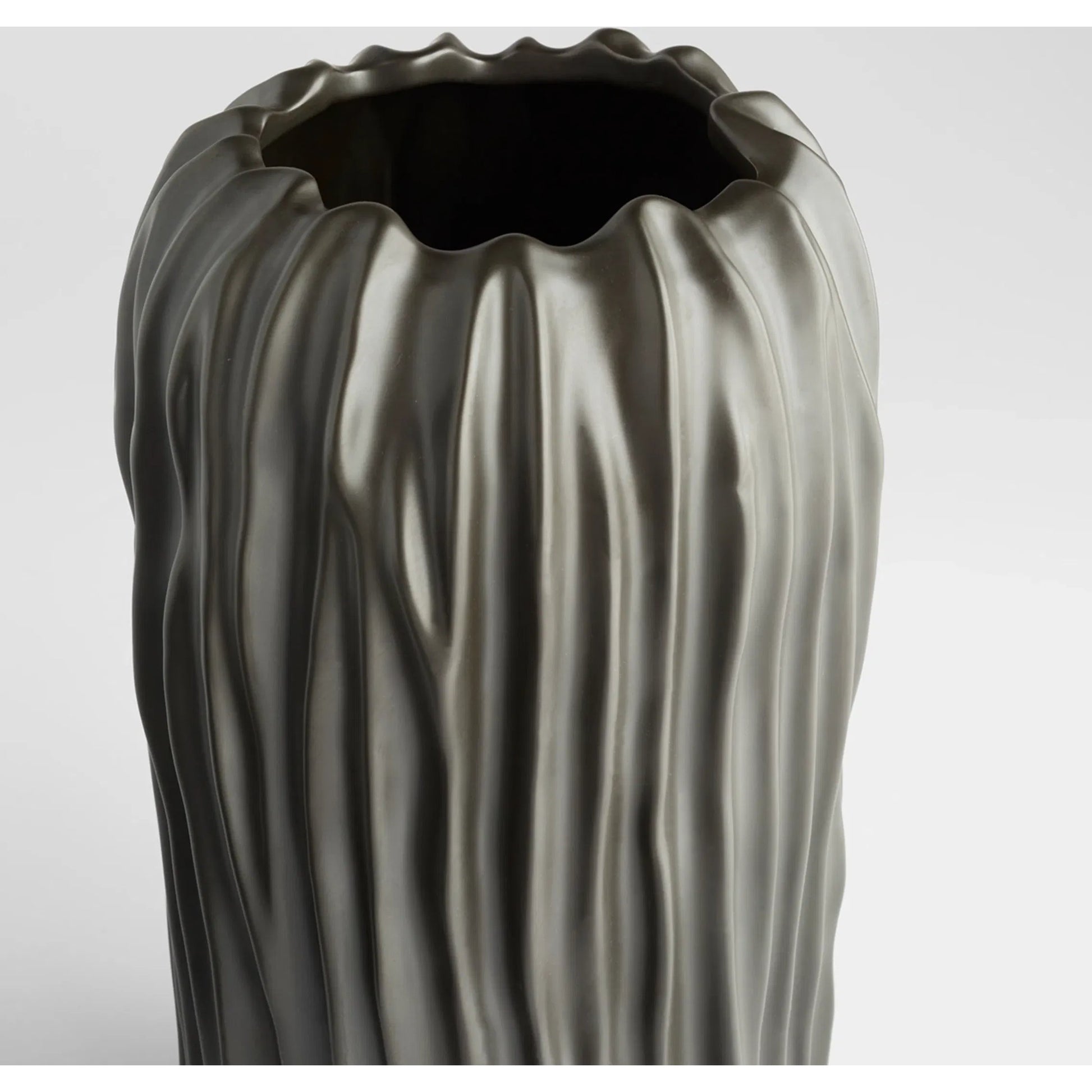 Abyssus Vase by Cyan Design in black. Made from unique in a modern style.