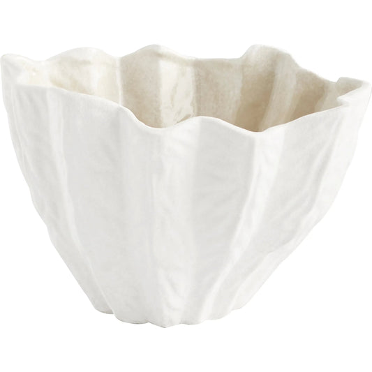 Chloris Bowl by Cyan Design in white. Made from unique in a unique style.