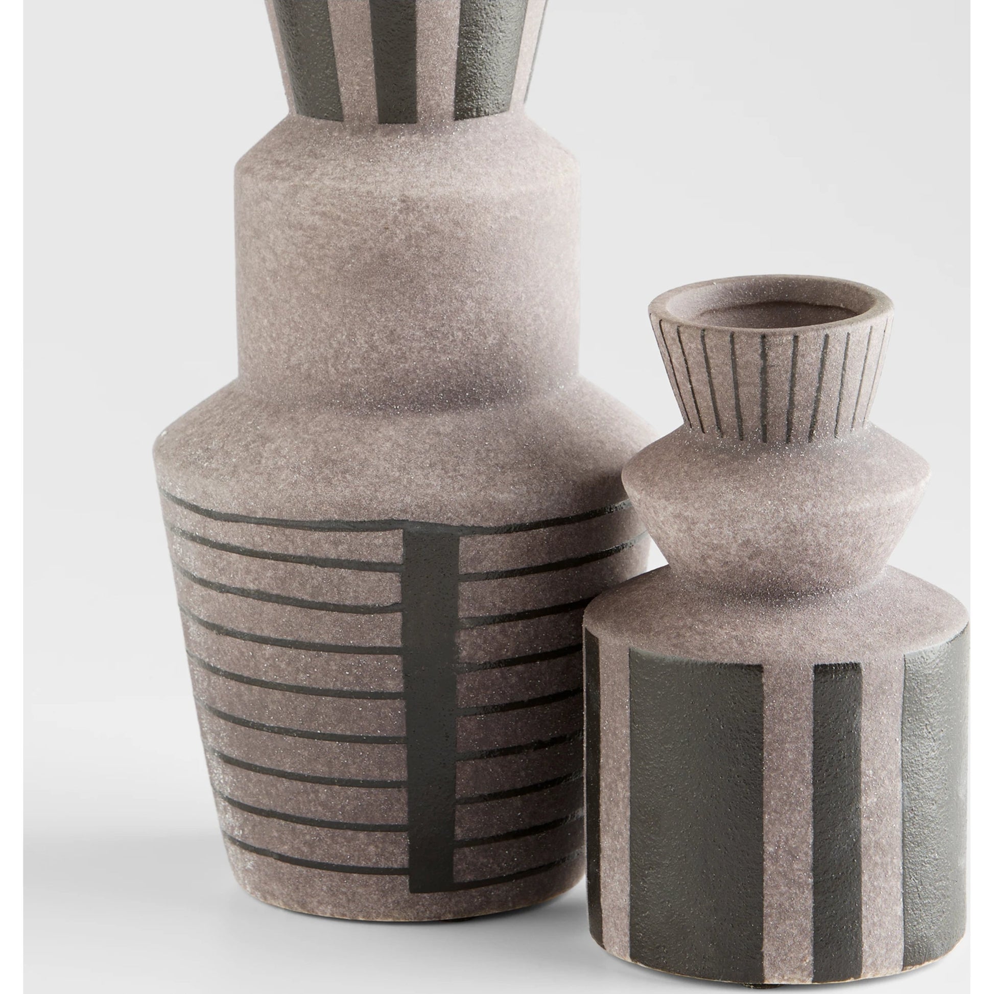 Erebus Vase by Cyan Design in grey. Made from unique in a modern style.