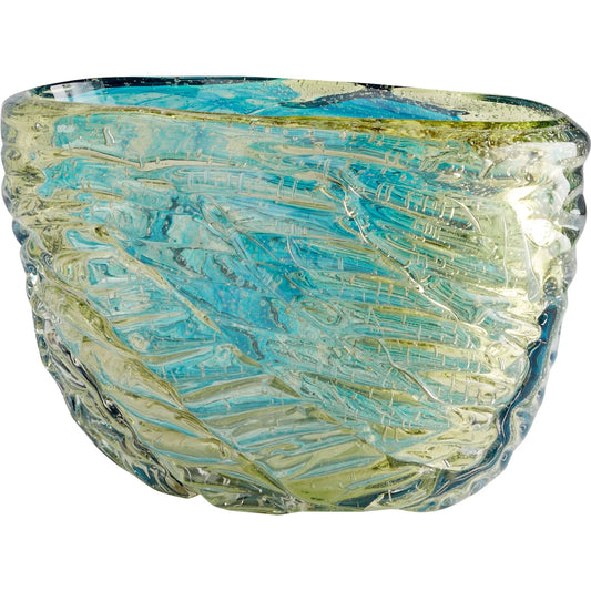 Oceanus Bowl by Cyan Design in blue, green. Made from unique in a coastal style.