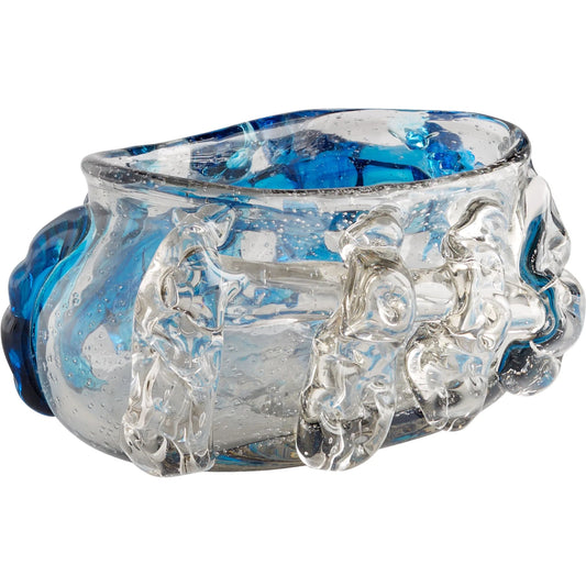 Oceanus Vase by Cyan Design in clear. Made from unique in a coastal style.
