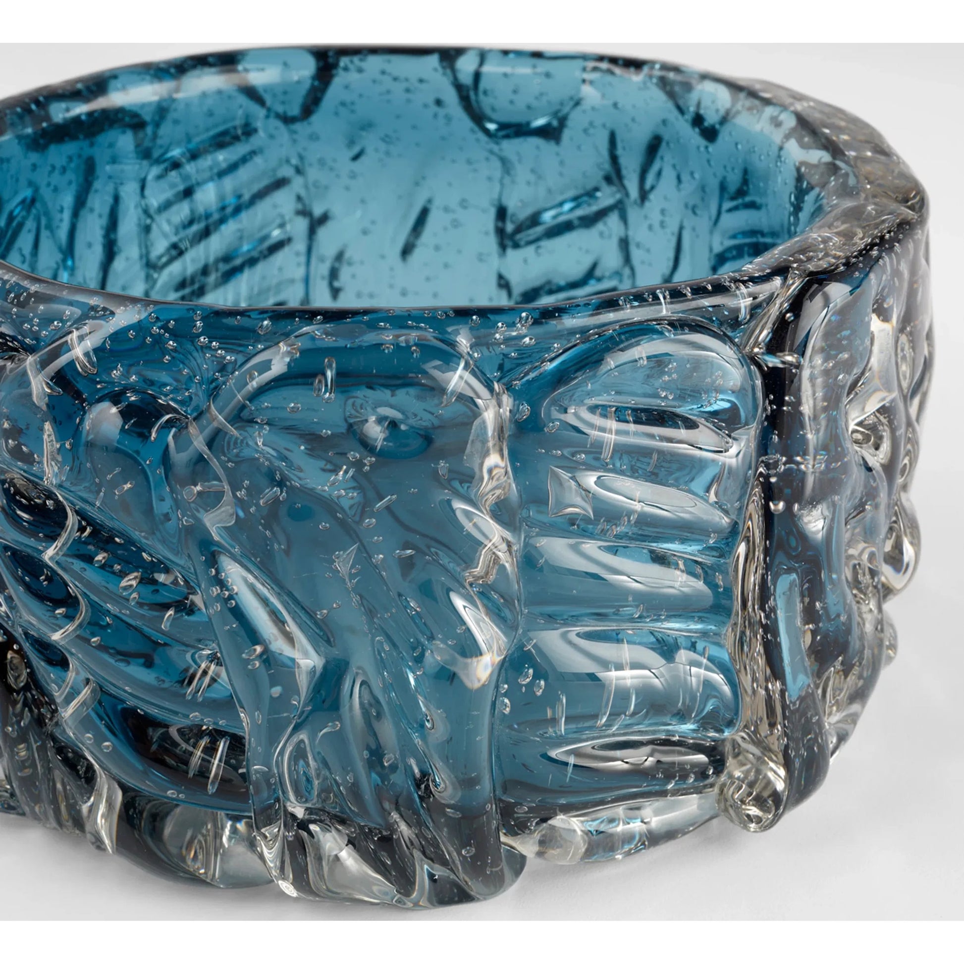 Thorough Bowl by Cyan Design in blue. Made from unique in a coastal style.