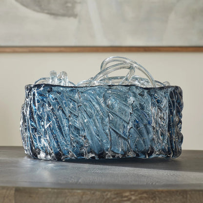 Thorough Bowl by Cyan Design in blue. Made from unique in a coastal style.