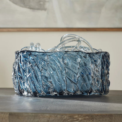 Thorough Bowl by Cyan Design in blue. Made from unique in a coastal style.