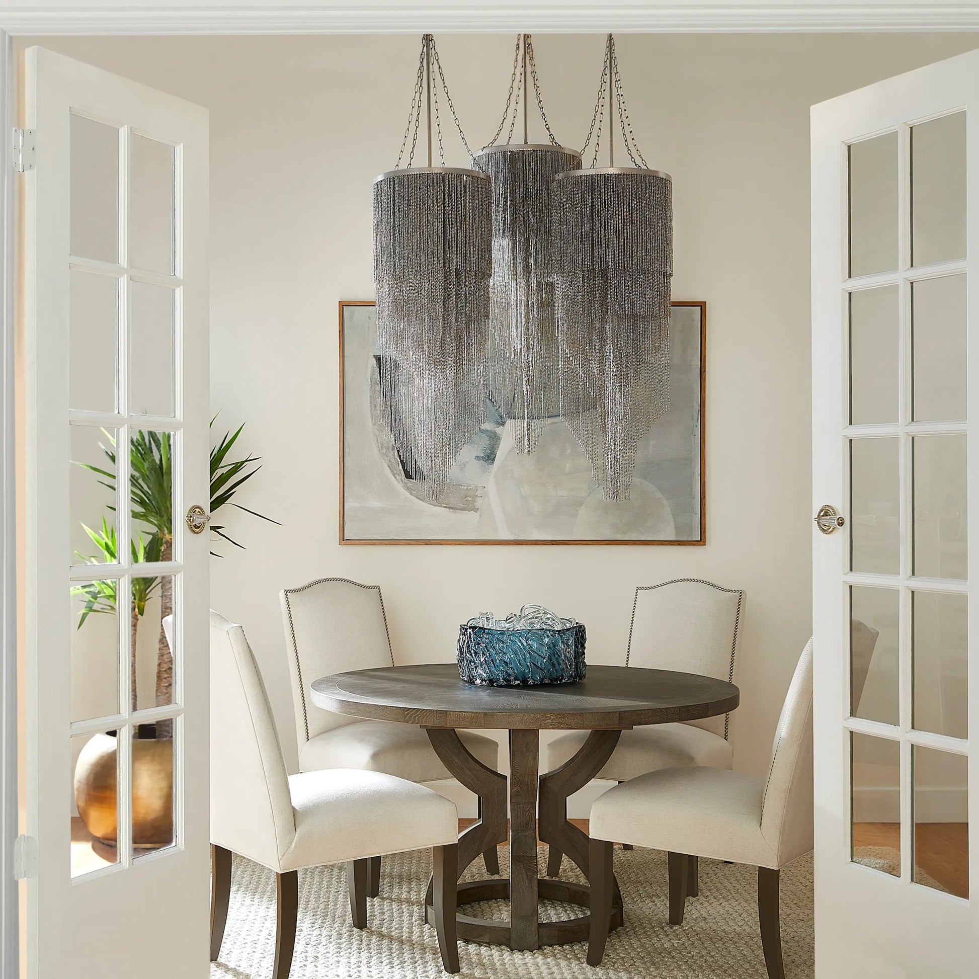 Thorough Bowl by Cyan Design in blue. Made from unique in a coastal style.