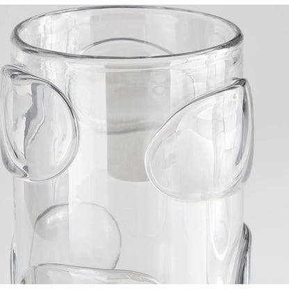 Aquila Vase by Cyan Design in clear. Made from unique in a modern style.