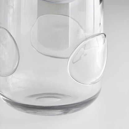 Aquila Vase by Cyan Design in clear. Made from unique in a modern style.