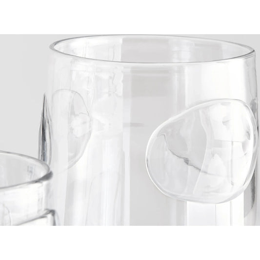 Aquila Vase by Cyan Design in clear. Made from unique in a modern style.
