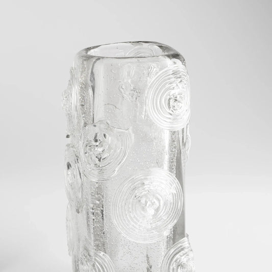 Tantalus Vase by Cyan Design in clear. Made from unique in a modern style.