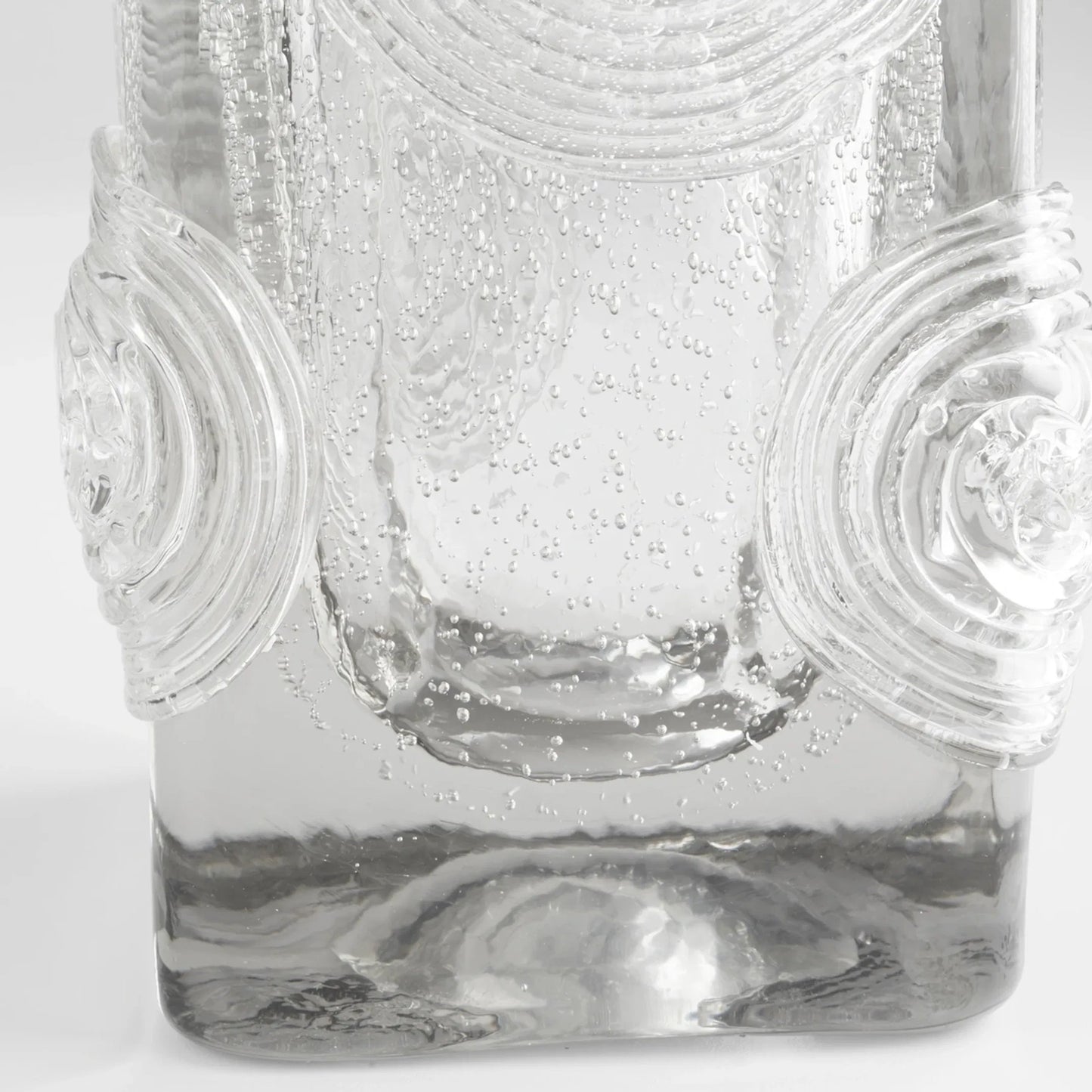 006 SI-1987405 | Closeup | Tantalus Vase by Cyan Design in clear. Made from unique in a modern style.