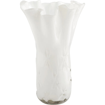 Bristol Vase by Cyan Design in white. Made from unique in a modern style.