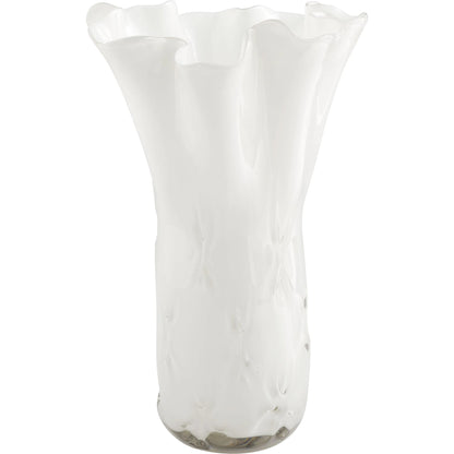 Bristol Vase by Cyan Design in white. Made from unique in a modern style.