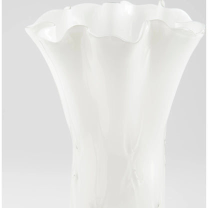 Bristol Vase by Cyan Design in white. Made from unique in a modern style.