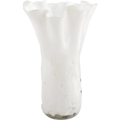 Bristol Vase by Cyan Design in white. Made from unique in a modern style.
