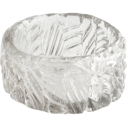 Clearly Thorough Bowl by Cyan Design in clear. Made from glass in a modern style.