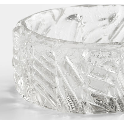 Clearly Thorough Bowl by Cyan Design in clear. Made from glass in a modern style.