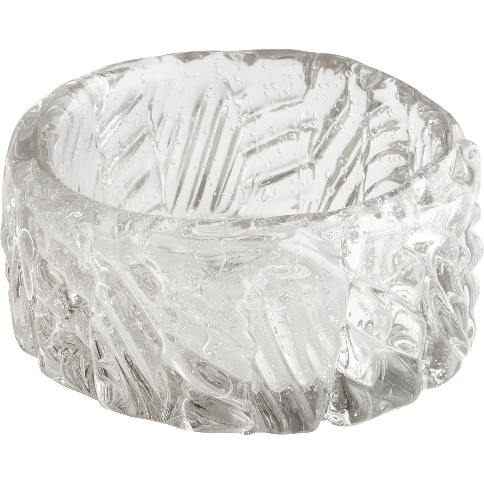 Clearly Thorough Bowl by Cyan Design in clear. Made from glass in a modern style.