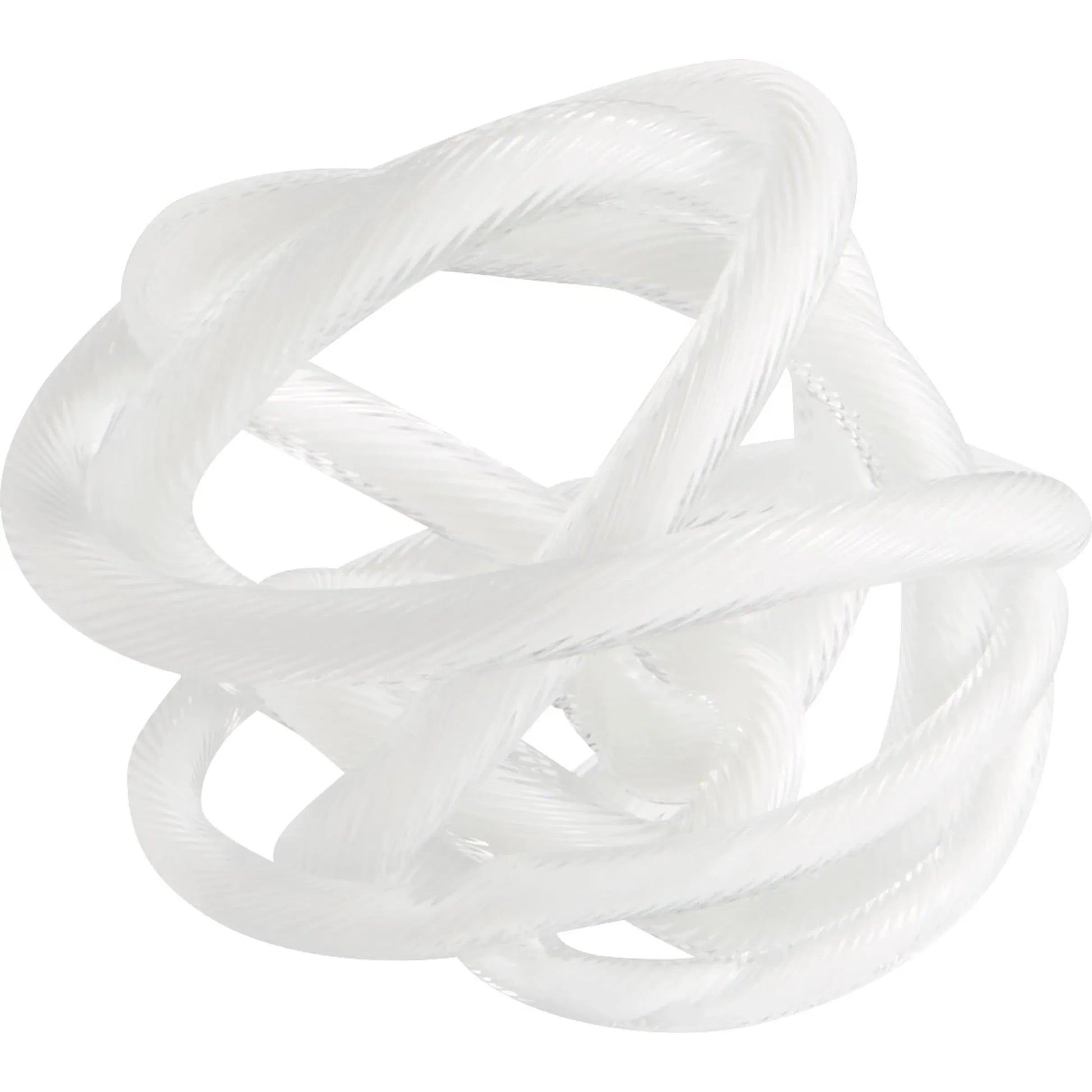 Interlace Sphere by Cyan Design in white. Made from unique in a modern style.