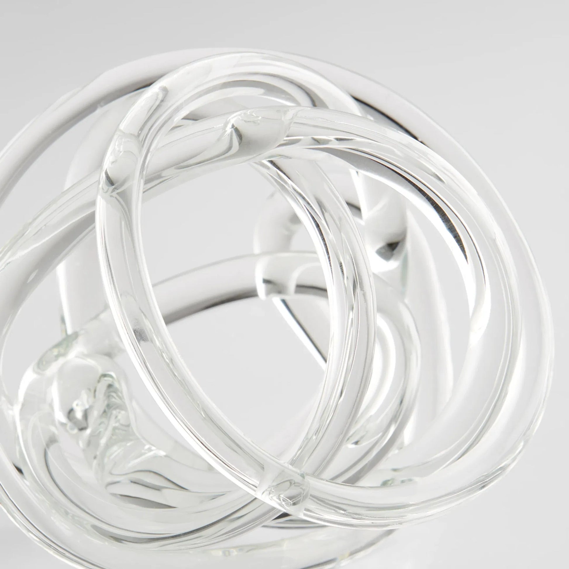 Knotty Sphere by Cyan Design in clear. Made from unique in a modern style.