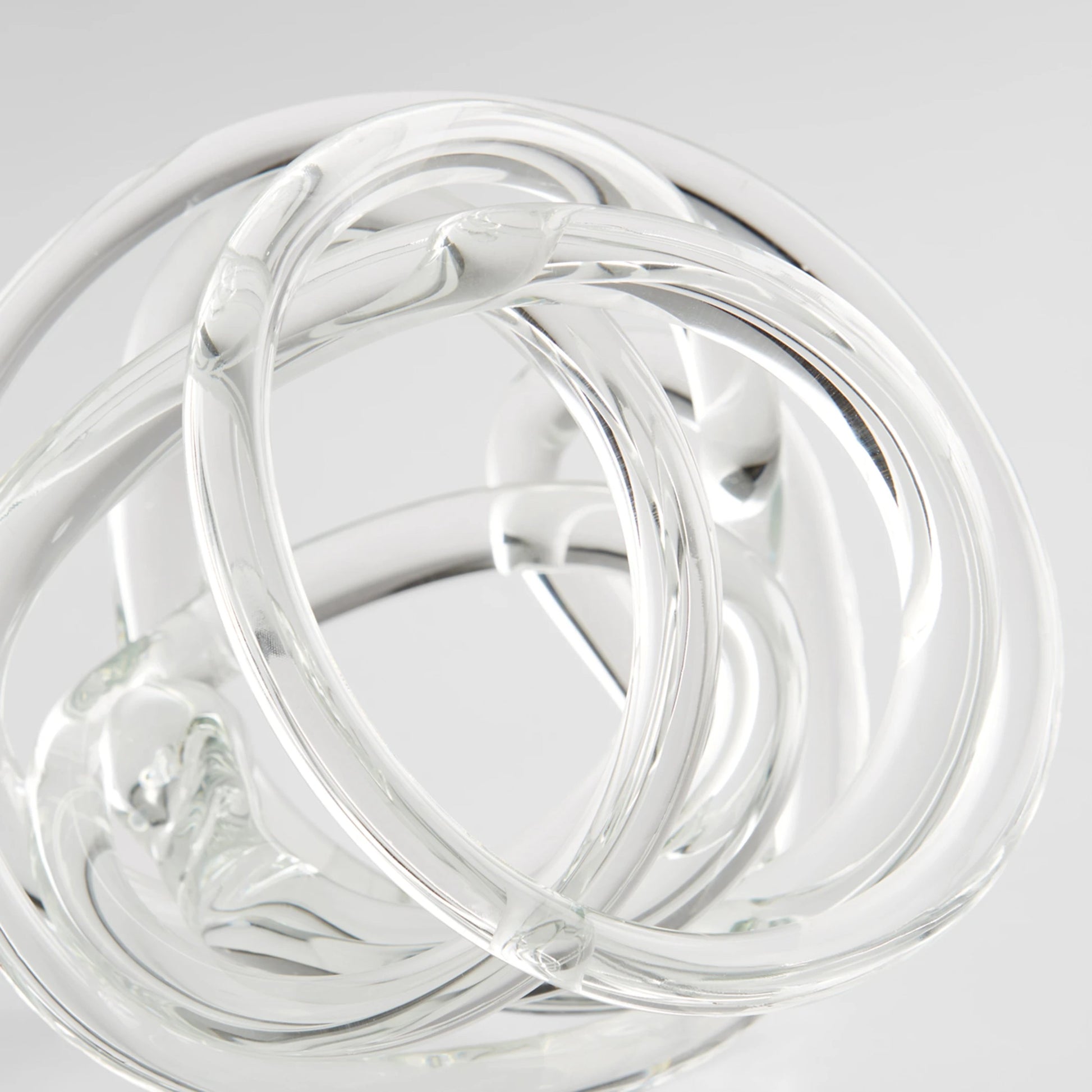 Knotty Sphere by Cyan Design in clear. Made from unique in a modern style.