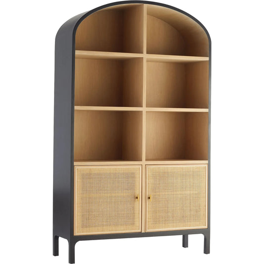 Lamu Cabinet by Cyan Design in black. Made from unique in a transitional style.