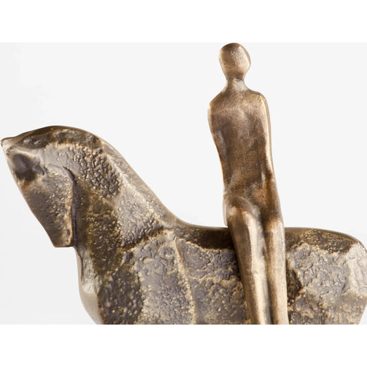 Godiva Sculpture by Cyan Design in black, white. Made from marble, metal in a modern style.