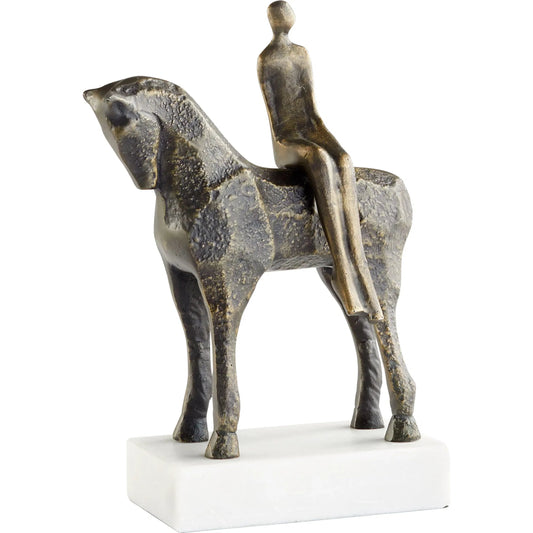 Godiva Sculpture by Cyan Design in black, white. Made from marble, metal in a modern style.