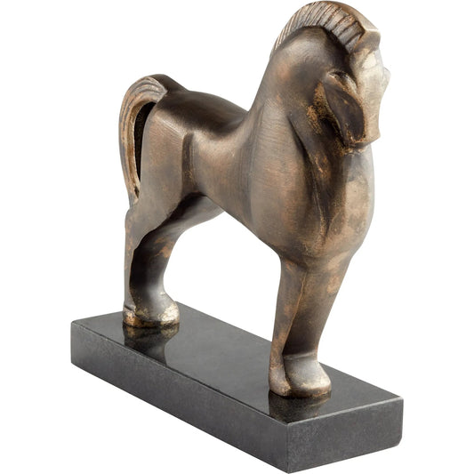 Sinon Sculpture by Cyan Design in bronze. Made from marble, metal in a modern style.