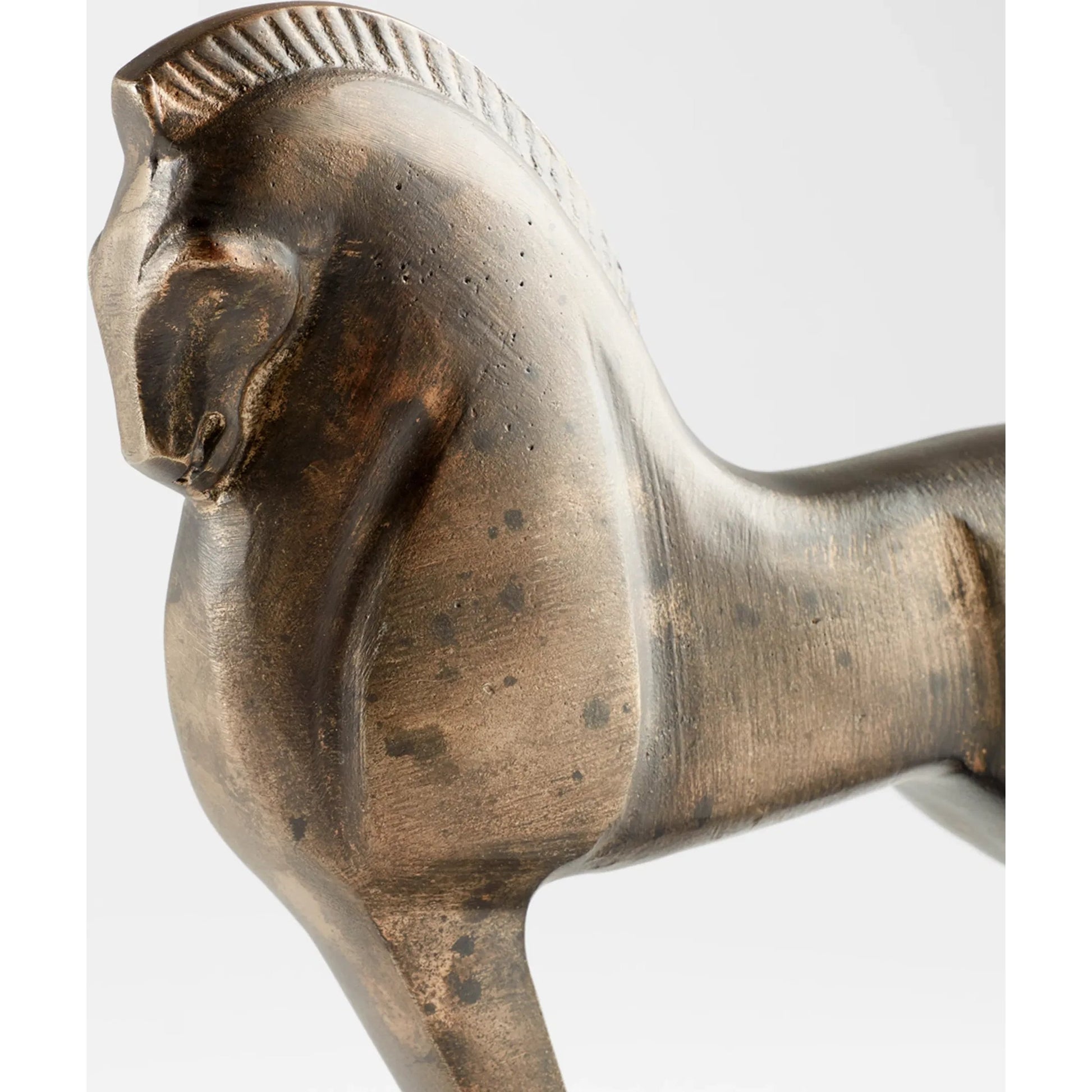 Sinon Sculpture by Cyan Design in bronze. Made from marble, metal in a modern style.
