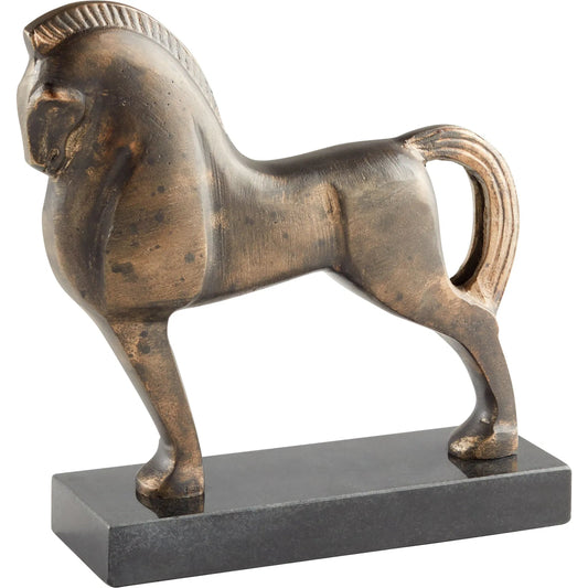 Sinon Sculpture by Cyan Design in bronze. Made from marble, metal in a modern style.