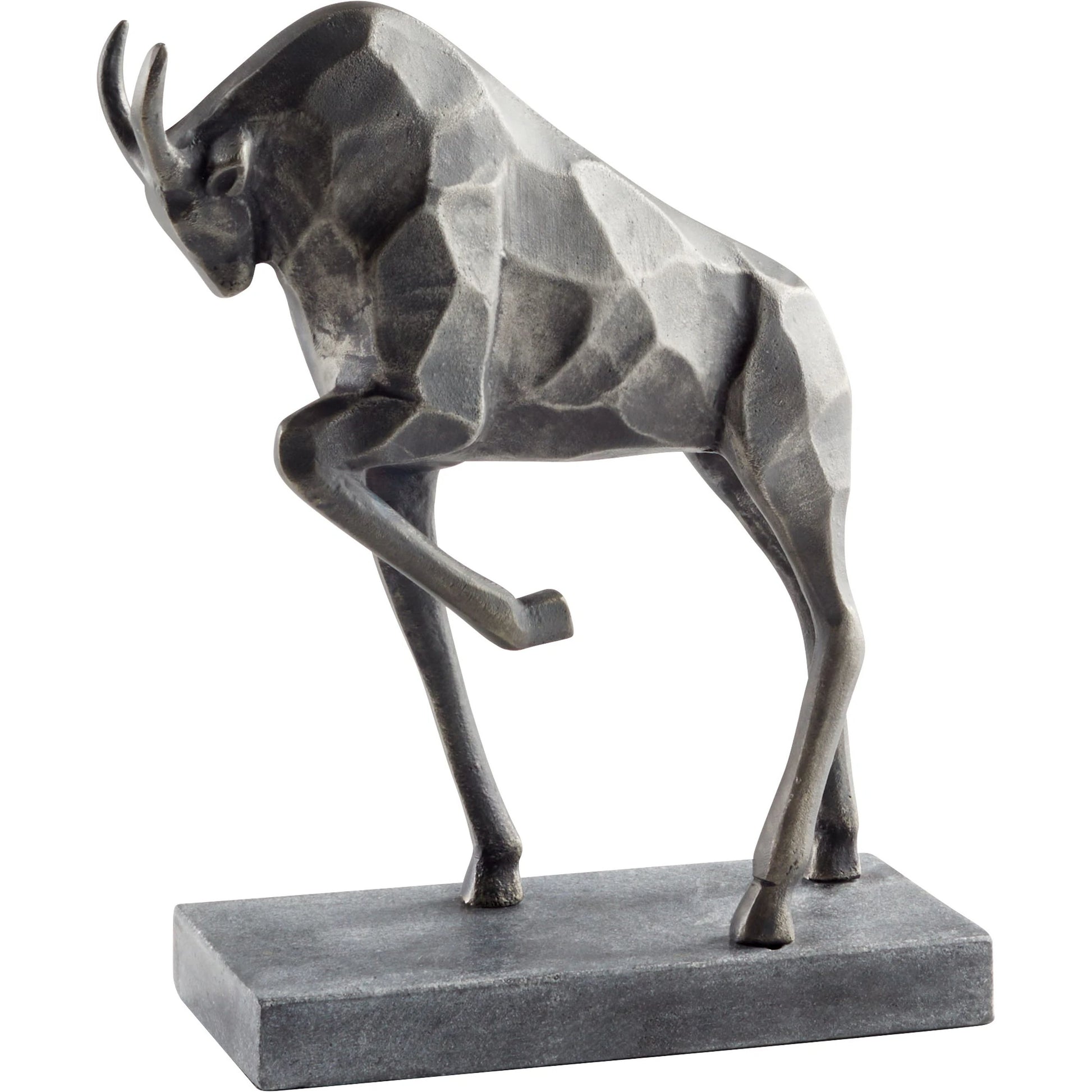 Torero Sculpture by Cyan Design in antique pewter. Made from marble, metal in a modern style.