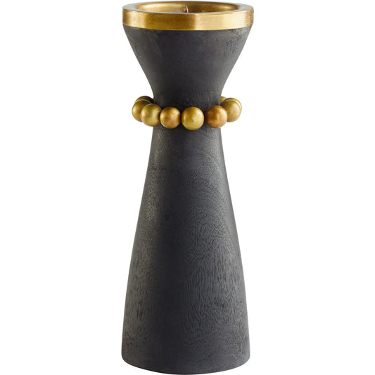 Parvati Candle Holder by Cyan Design. Made from wood, iron in a modern style.