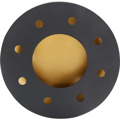 Naktis Bowl by Cyan Design in matte black. Made from iron in a modern style.