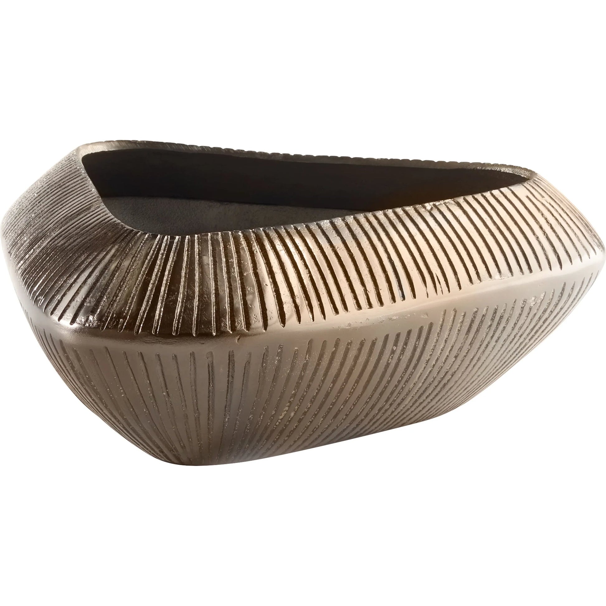 Prism Bowl by Cyan Design in antique bronze. Made from unique in a modern style.