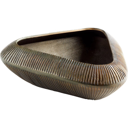 Prism Bowl by Cyan Design in antique bronze. Made from unique in a modern style.