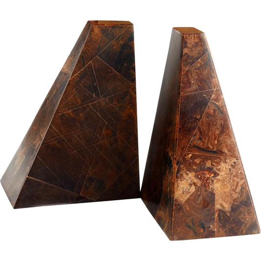 Taurus Bookends by Cyan Design in brown. Made from unique in a modern style.