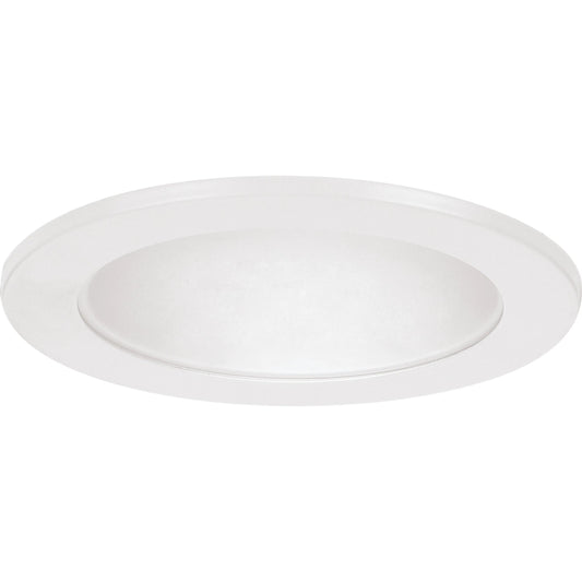 Recessed Trims 4" Frosted Glass Shower Trim by Visual Comfort & Co. in white. Made from unique in a unique style.