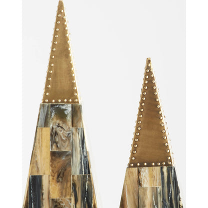 Cairo Spire by Cyan Design in antique brass. Made from unique in a modern style.