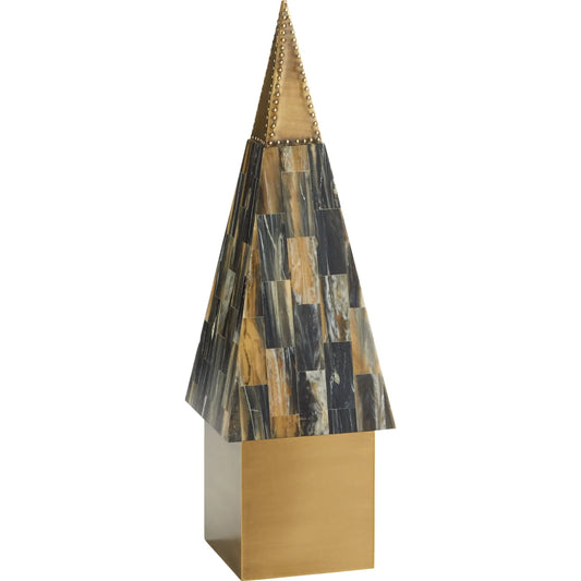 Cairo Spire by Cyan Design in antique brass. Made from unique in a modern style.