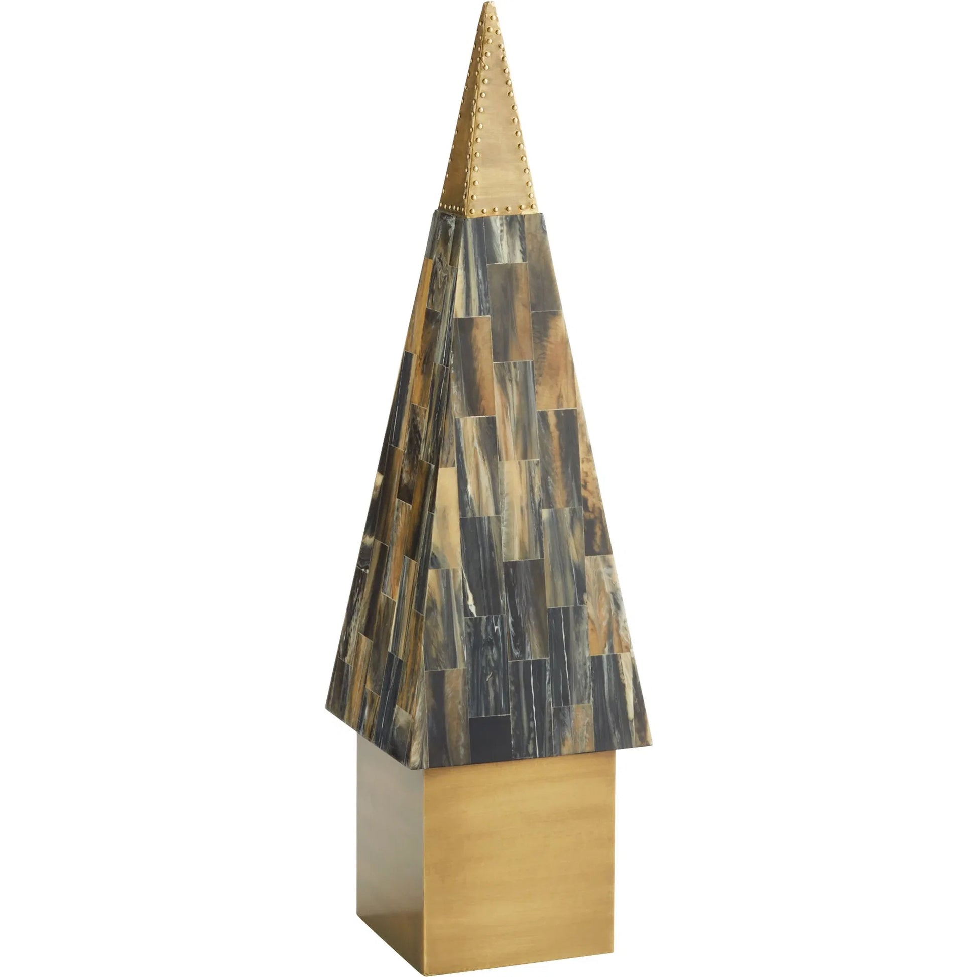Cairo Spire by Cyan Design in antique brass. Made from unique in a modern style.