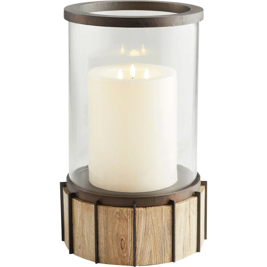 Reed Tabletop Candleholder by Cyan Design in bronze. Made from unique in a modern style.