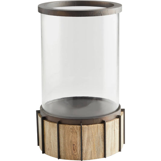 Reed Tabletop Candleholder by Cyan Design in bronze. Made from unique in a modern style.