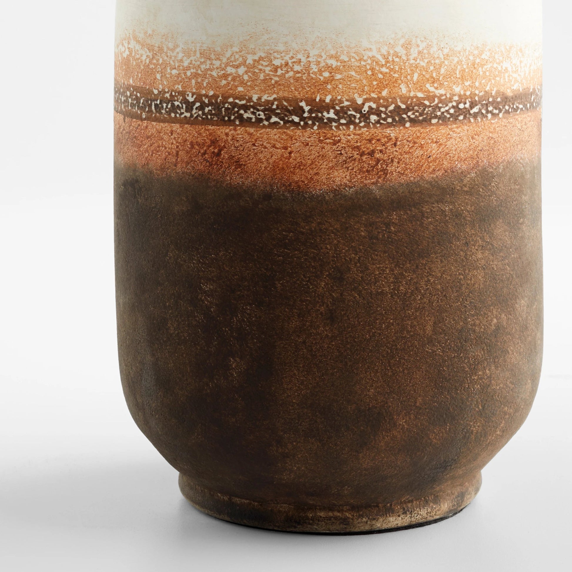 Margaret Vase by Cyan Design in ombre, jute. Made from earthernware in a modern style.